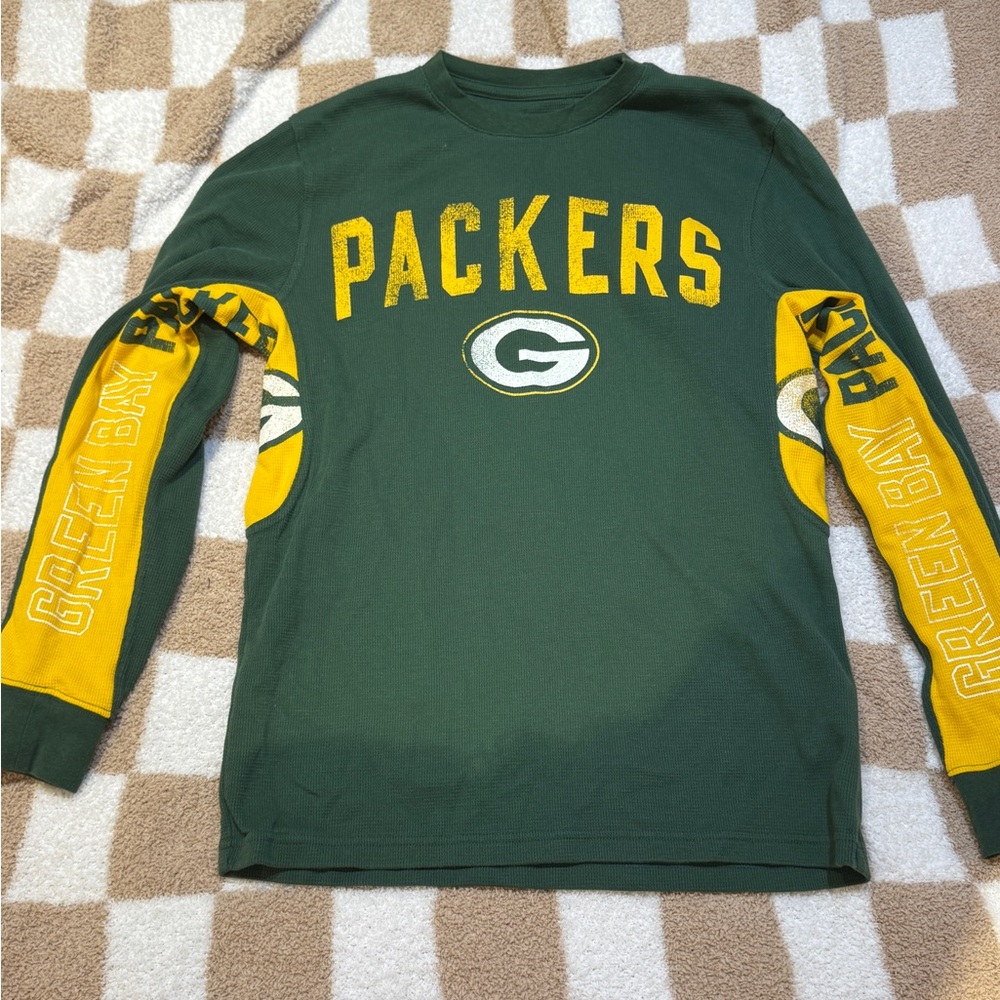 Vintage Green Bay Packers Long Sleeve Shirt